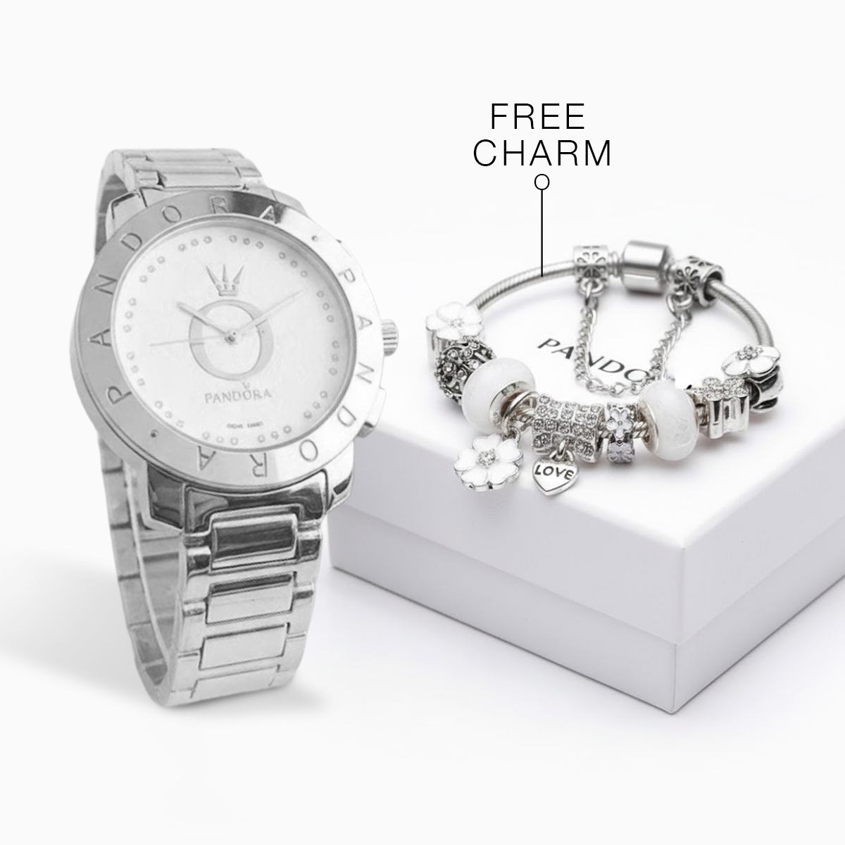 P A N D O R A Diamond + Free Complete Happiness Bracelet
